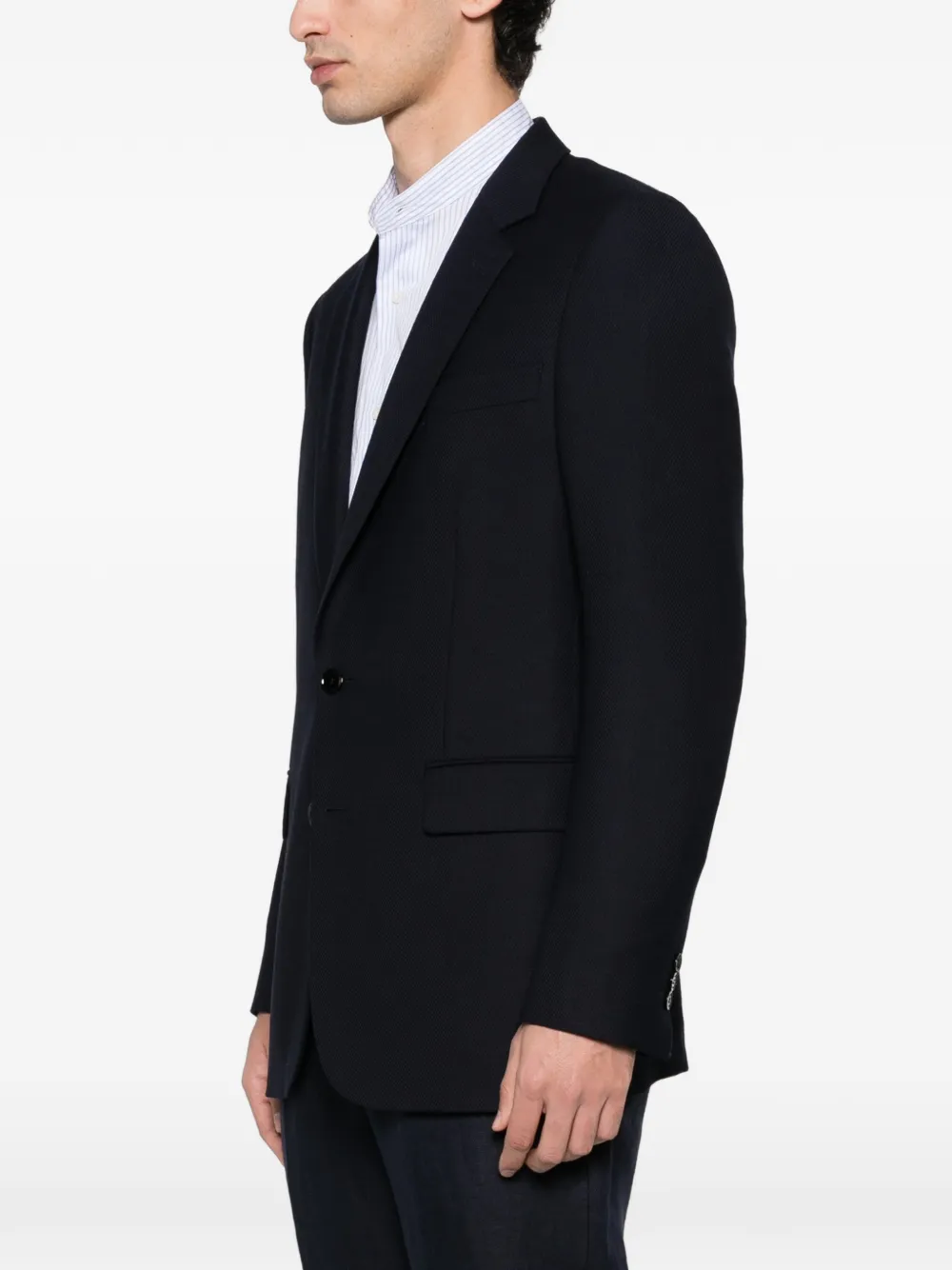 Fursac Buttoned Blazer - Blue 