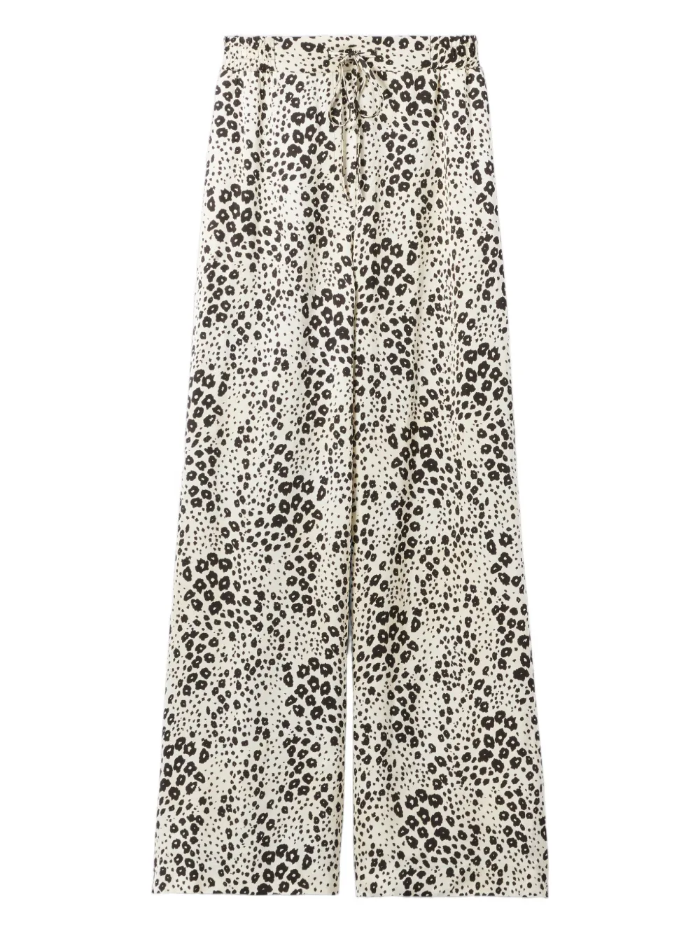 Claudie Pierlot printed drawstring trousers - Toni neutri