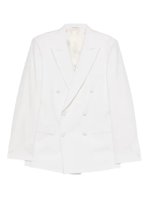 FURSAC button fastening wool suit jacket