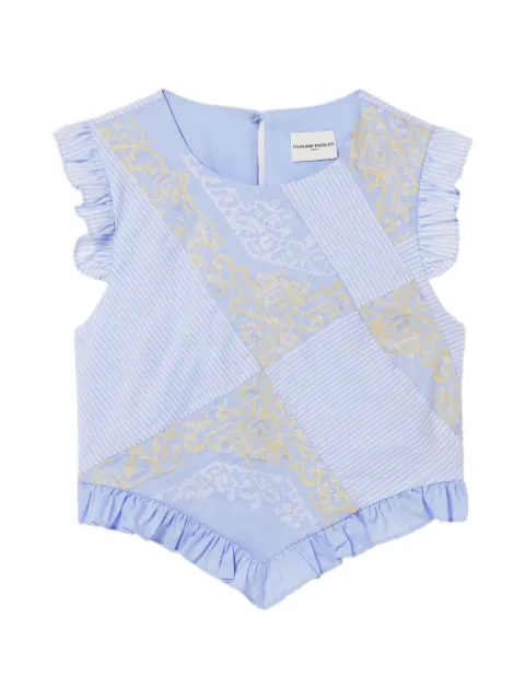 Claudie Pierlot top con volantes