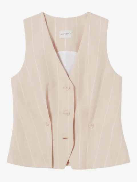 Claudie Pierlot chaleco con cuello en V