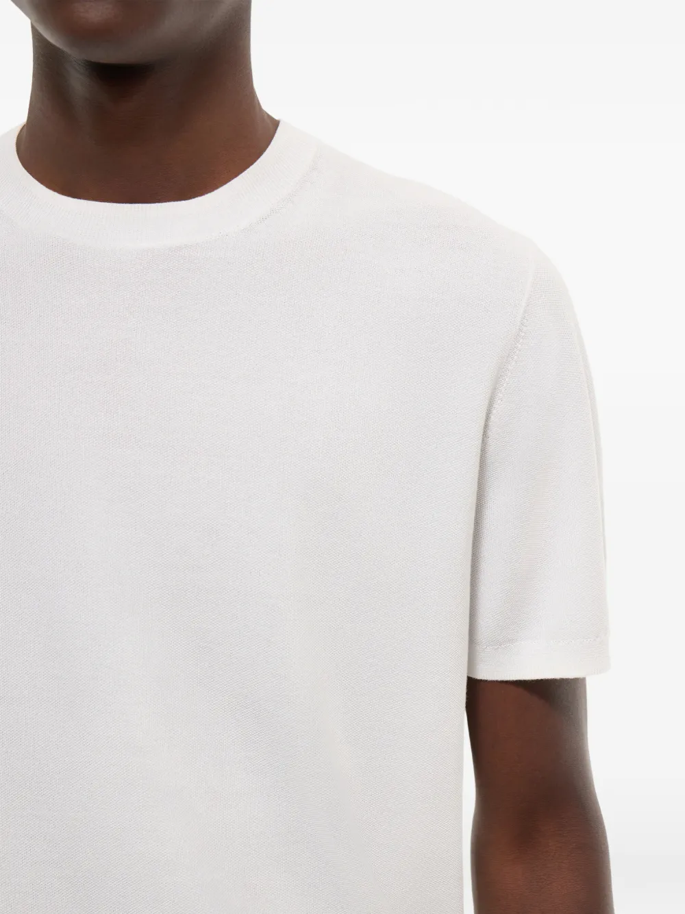 FURSAC Katoenen T-shirt Beige