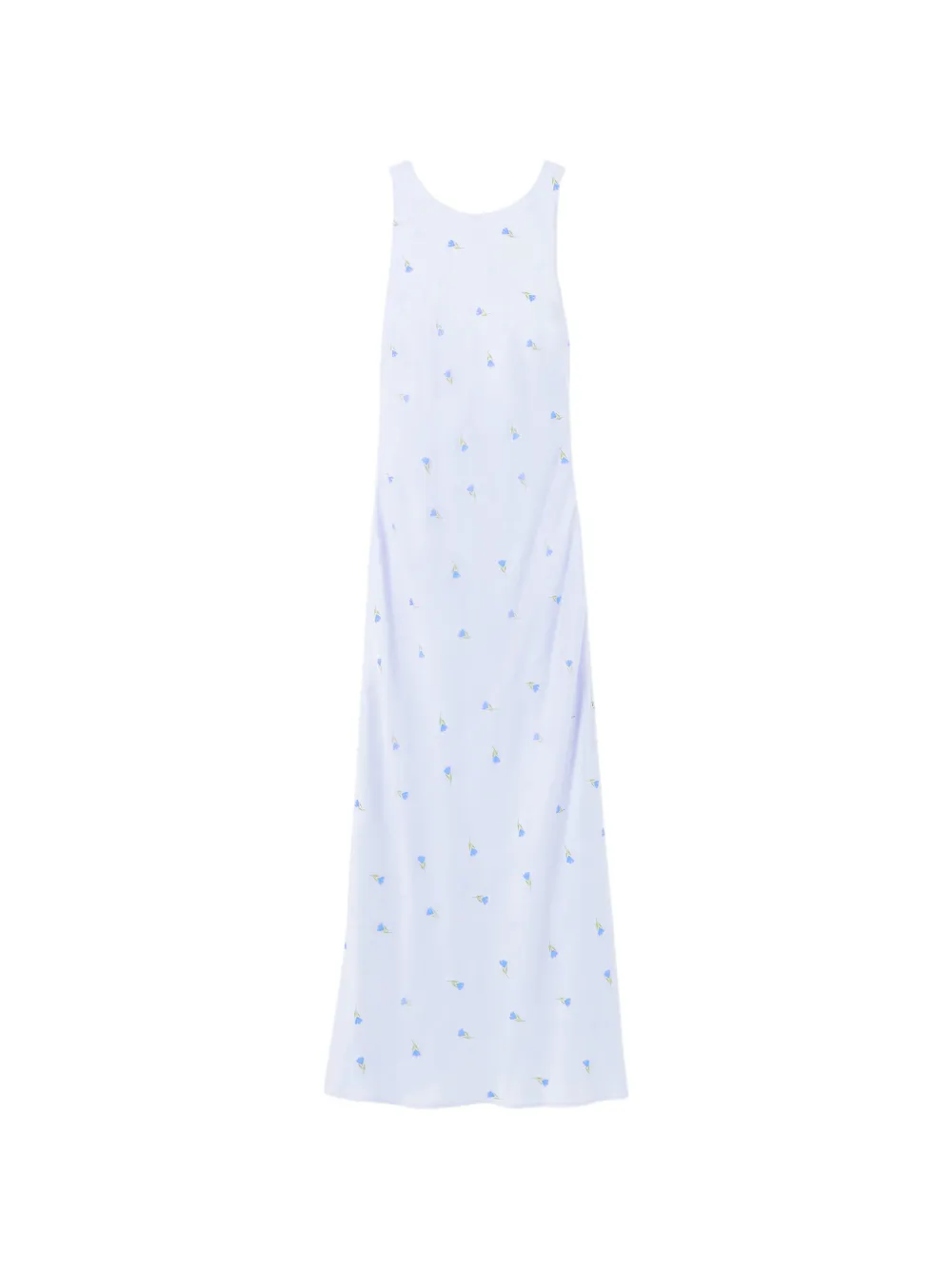 Claudie Pierlot Abito midi con dettagli incrociati - Blu