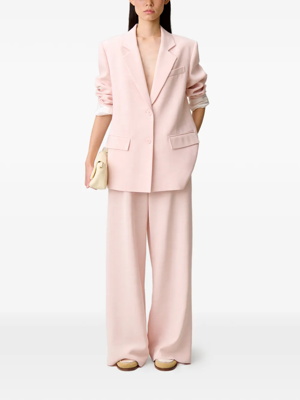 Claudie Pierlot Blazer met knoopsluiting Roze