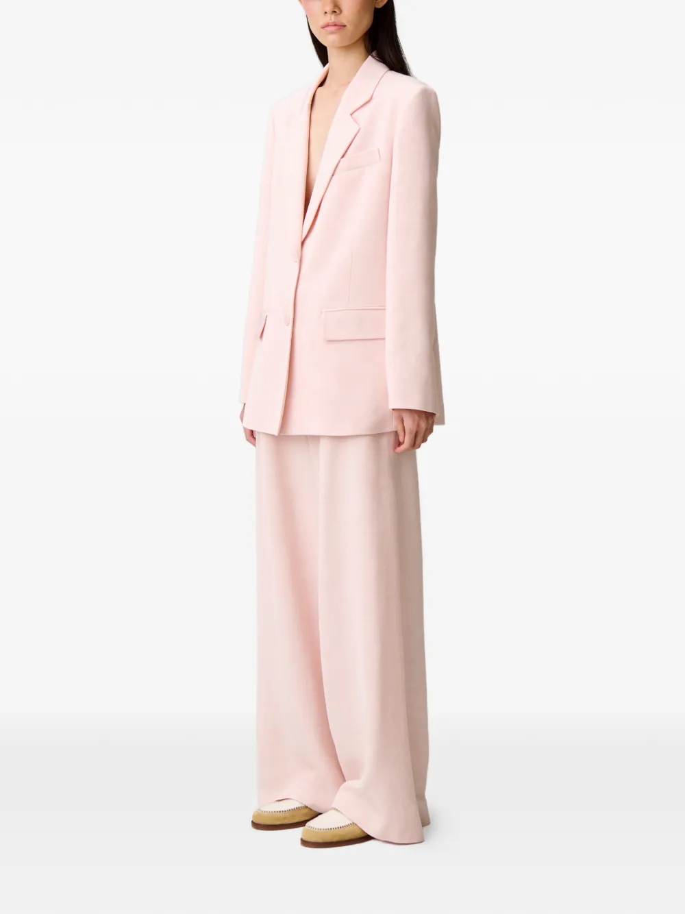 Claudie Pierlot Blazer met knoopsluiting Roze
