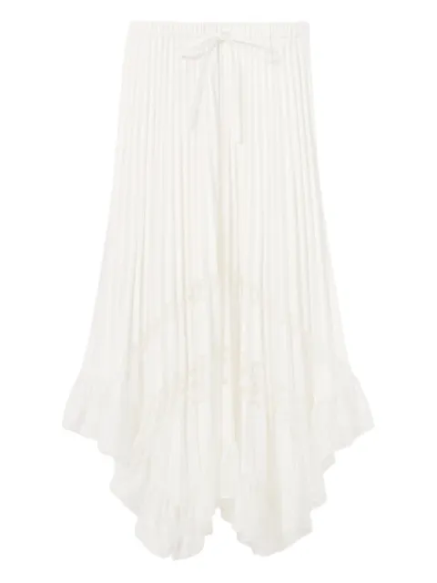 Claudie Pierlot drawstring midi skirt