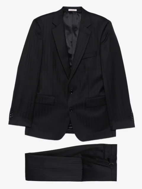 FURSAC double-breasted cotton suit 