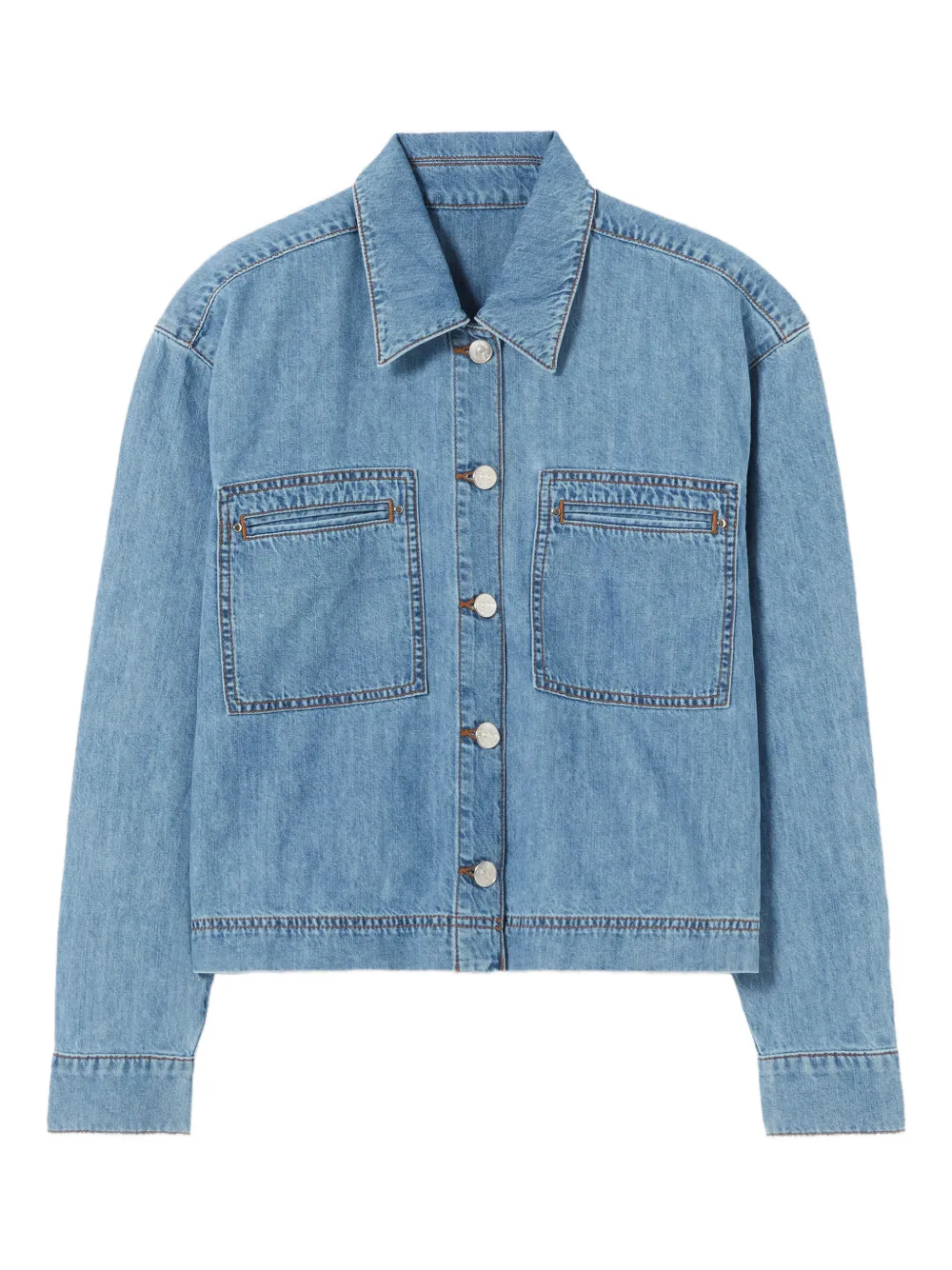 Claudie Pierlot Camicia denim - Blu