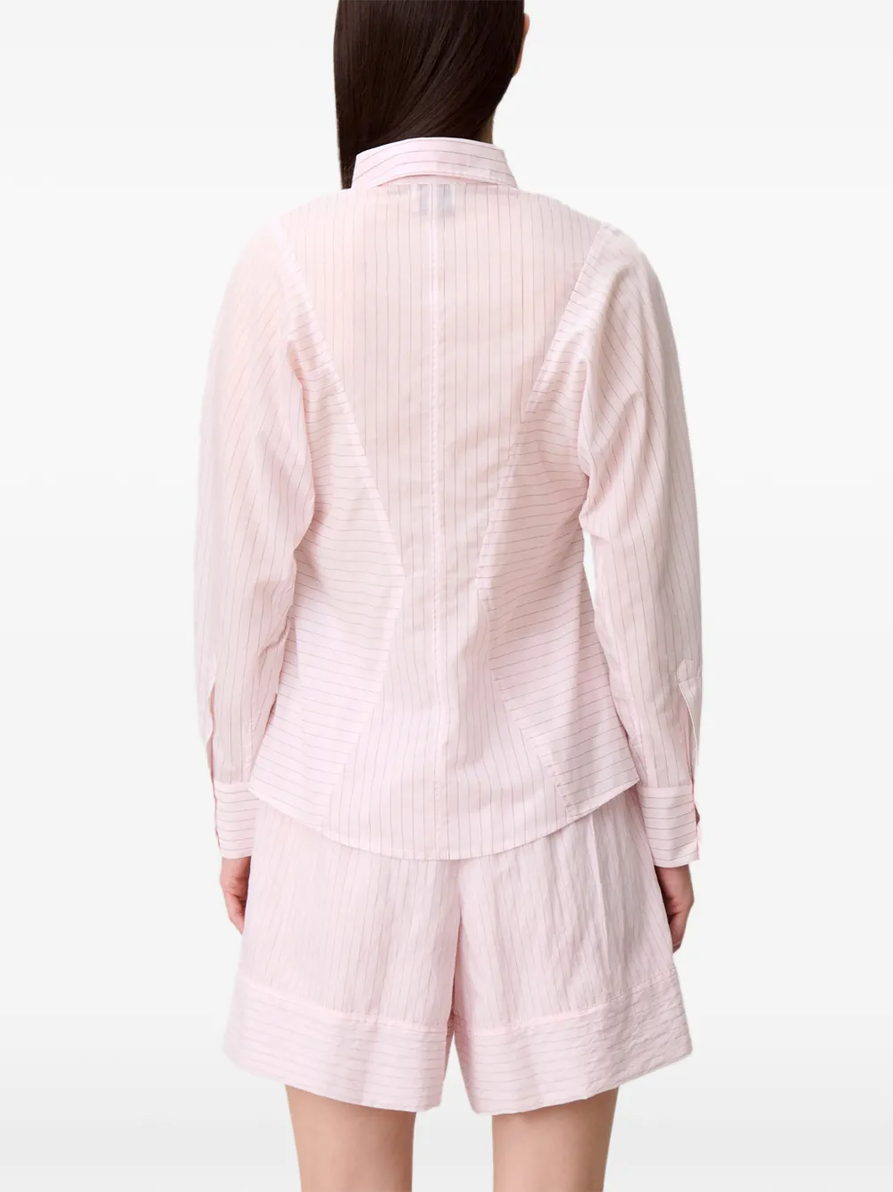 Claudie Pierlot Blouse met ruches Roze