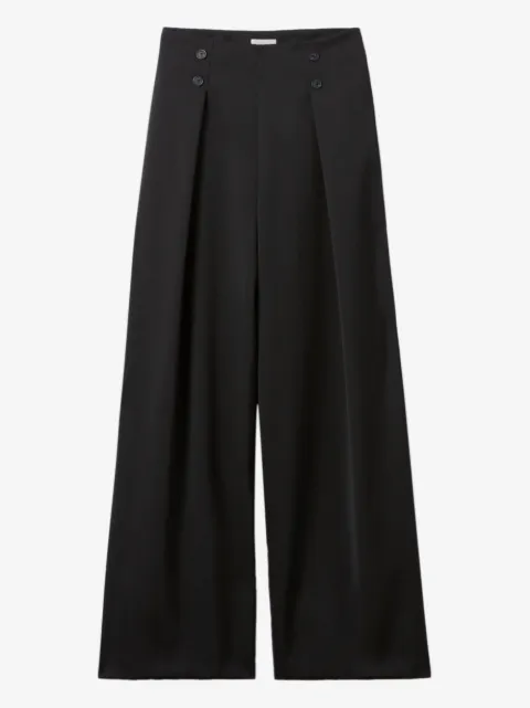 Claudie Pierlot wide-leg wool-blend trousers