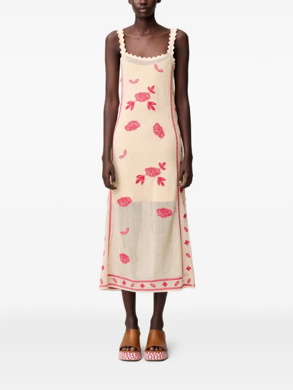 claudie pierlot pink dress Cocktail dress for women