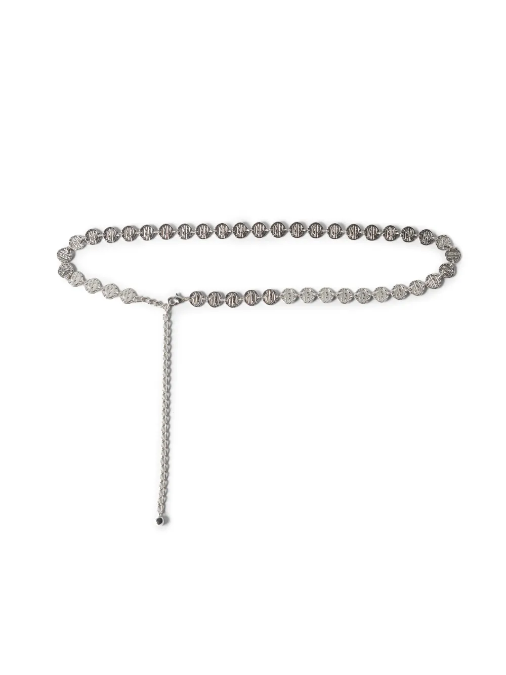 Claudie Pierlot circle-chain belt - Argento