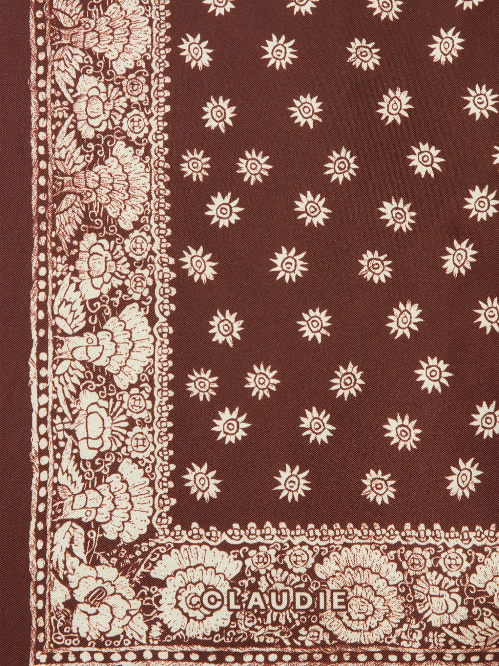 Floral Silk Scarf