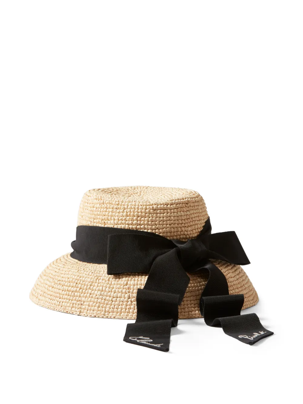 Claudie Pierlot bow-detail hat - Toni neutri