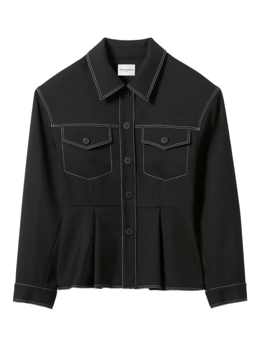 Claudie Pierlot Giacca con bottoni - Nero