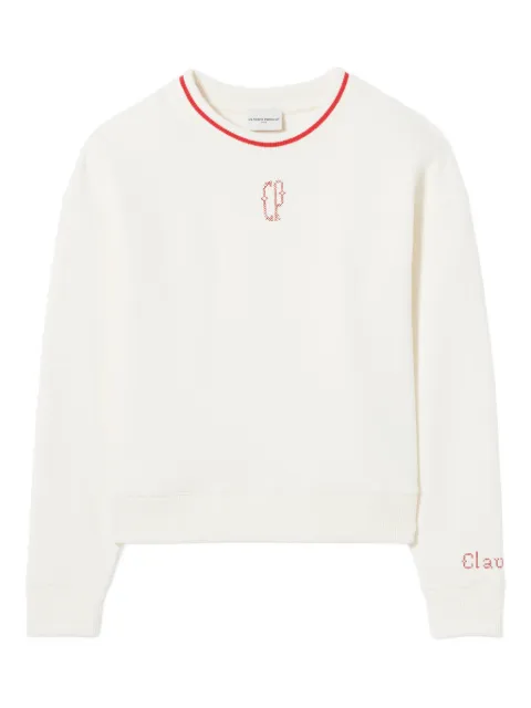 Claudie Pierlot свитер с вышивкой