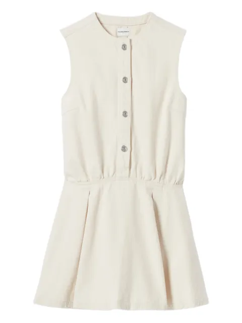 Claudie Pierlot vestido plisado con botones
