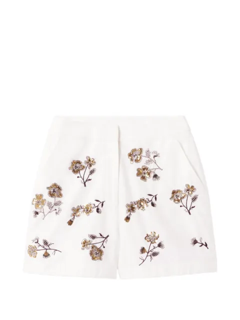 Claudie Pierlot Shorts mit Blumen-Print