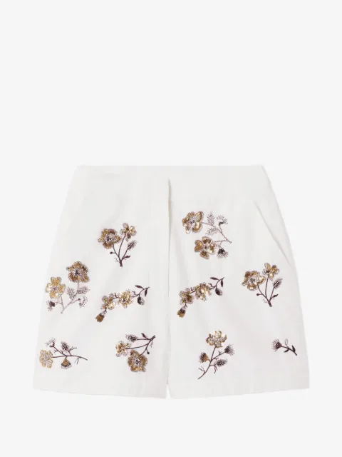 Claudie Pierlot short à fleurs