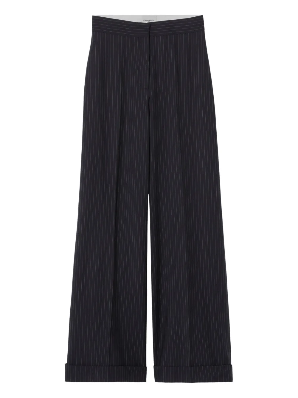 Claudie Pierlot Pantaloni gessati - Blu