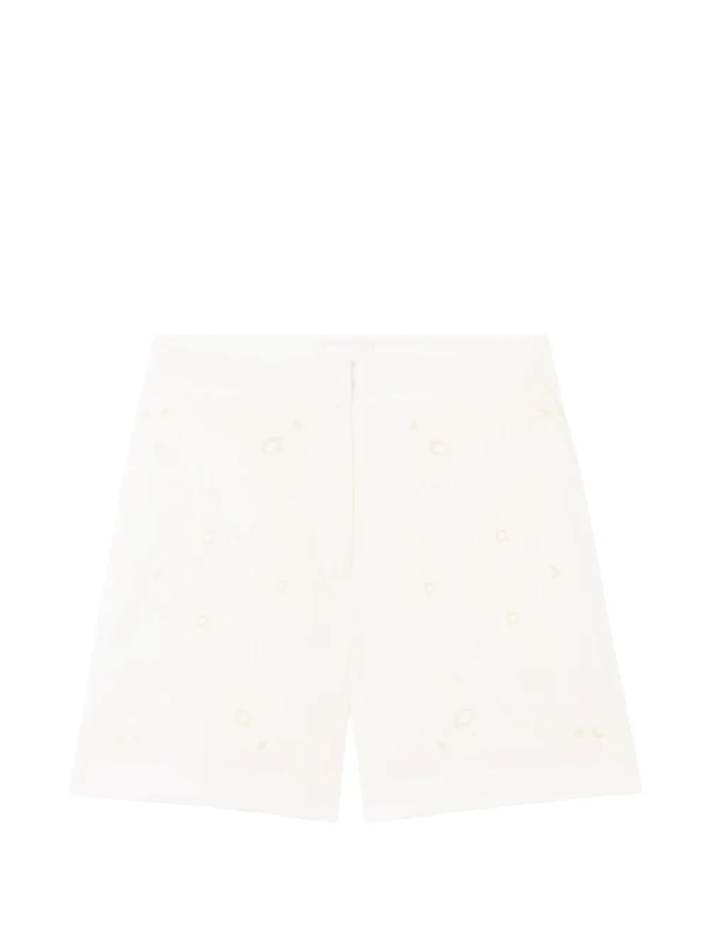 Claudie Pierlot embroidered shorts - Bianco