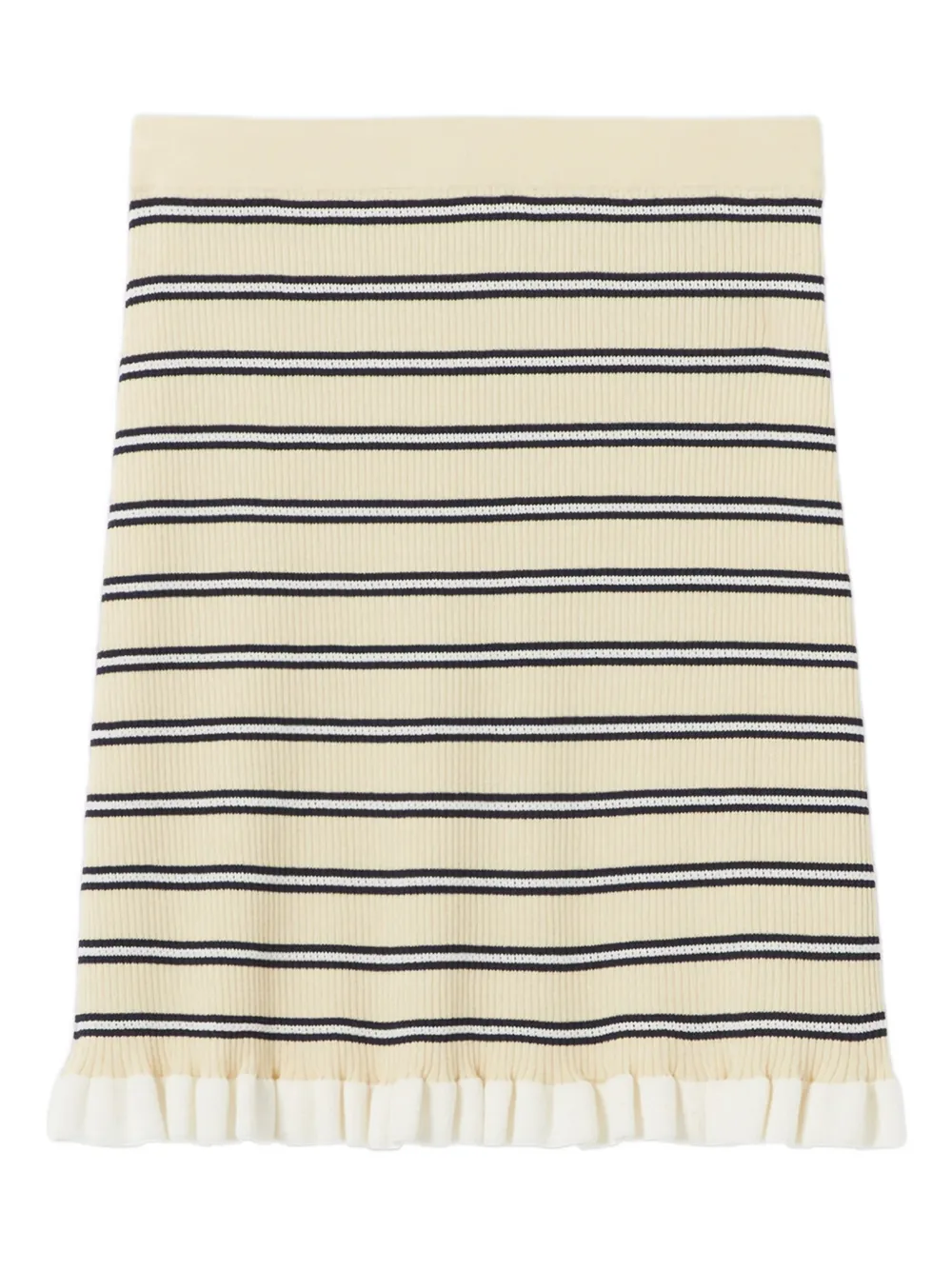 Claudie Pierlot Minigonna a righe - Toni neutri