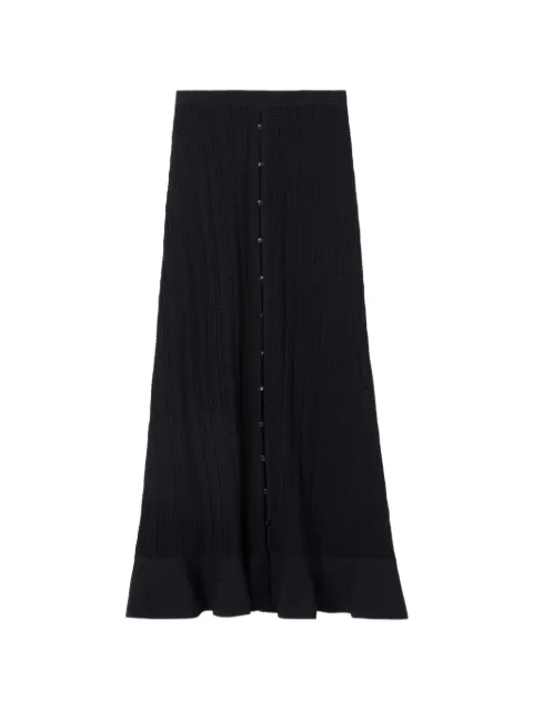 Claudie Pierlot — button knit midi skirt