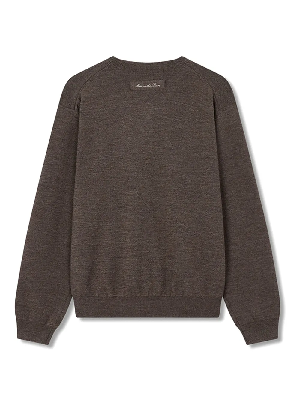 Man On The Boon. V-neck knit pullover | Knitted Sweaters | Image 2