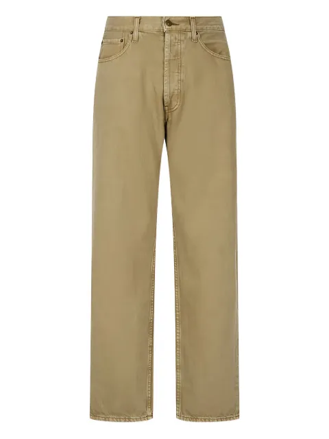 Man On The Boon. washed denim trousers