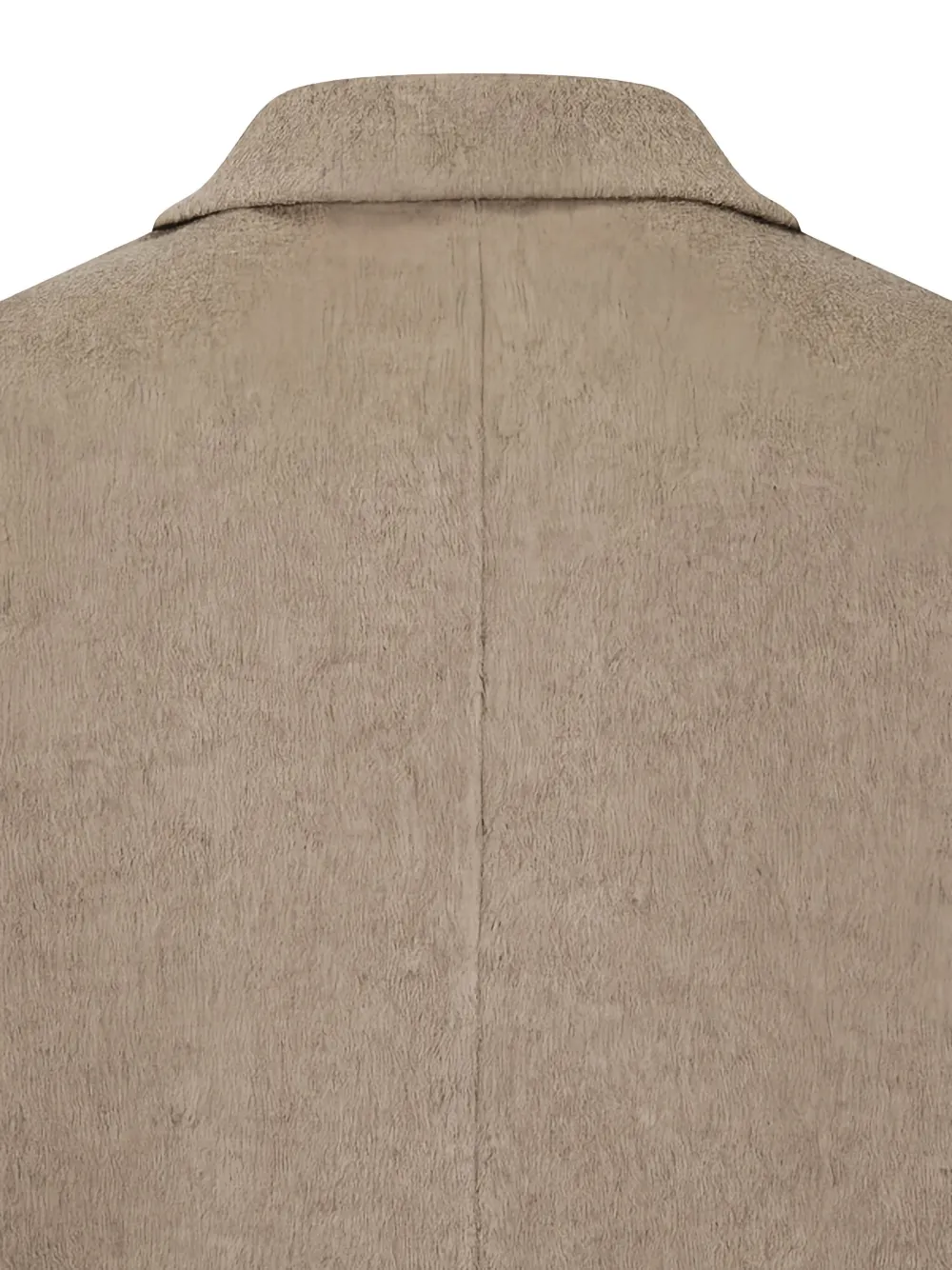 Man On The Boon. Double-breasted Coat In Brown