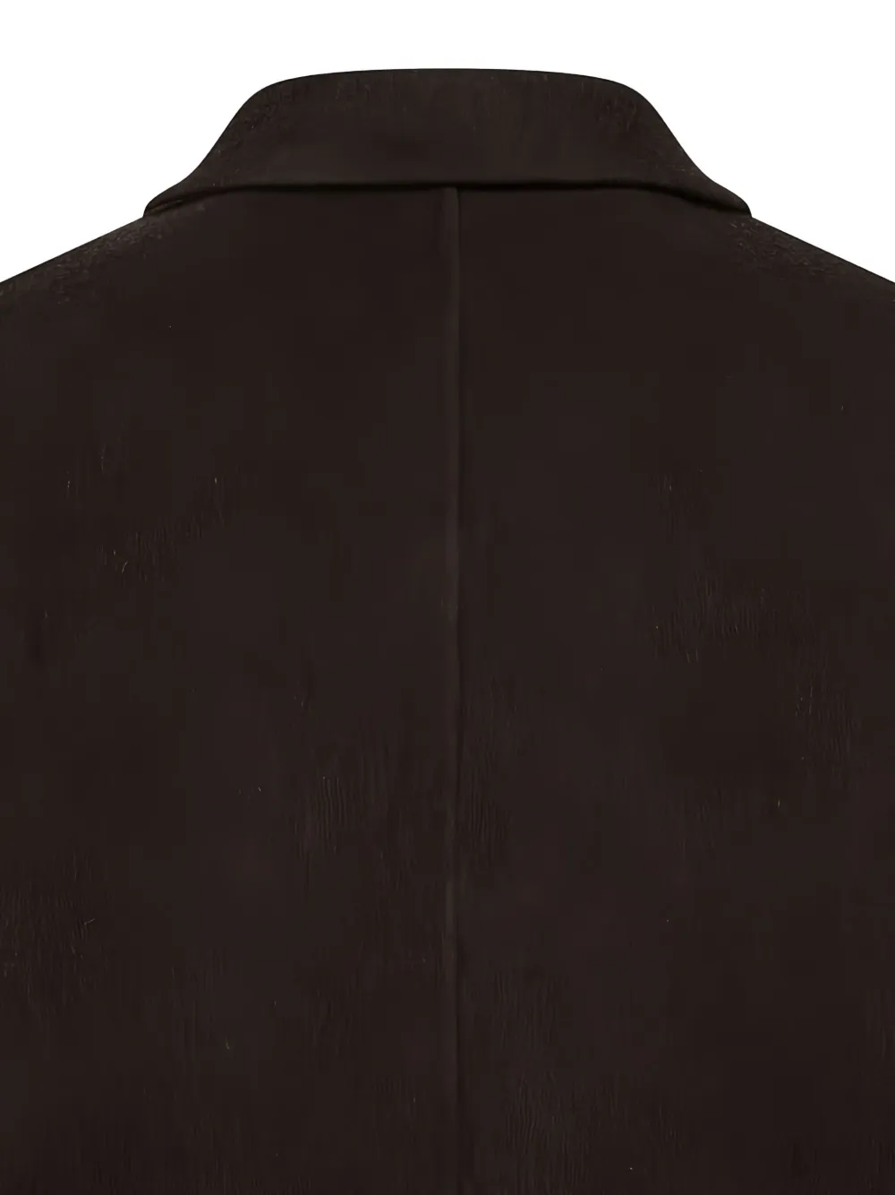 Man On The Boon. Double-breasted Blended Coat In Brown