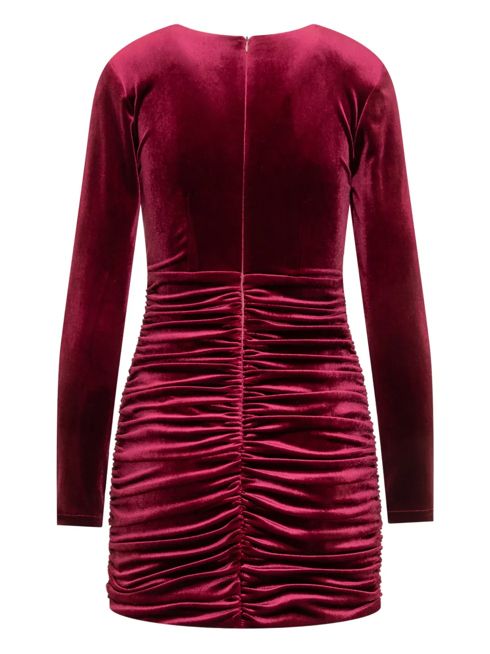 ACTUALEE Abito jurk met ruches - Rood