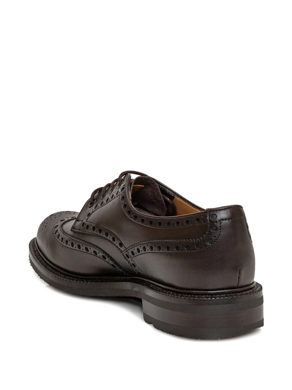 Church's Horsham Brogue loafers met gestapelde hak Bruin