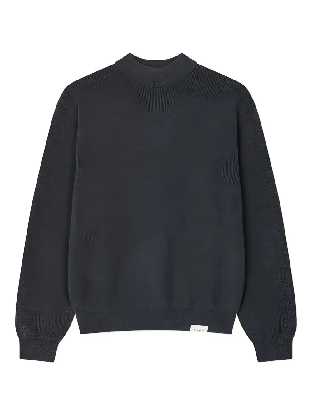 Man On The Boon. mock-neck sweater | Grey | Image 1
