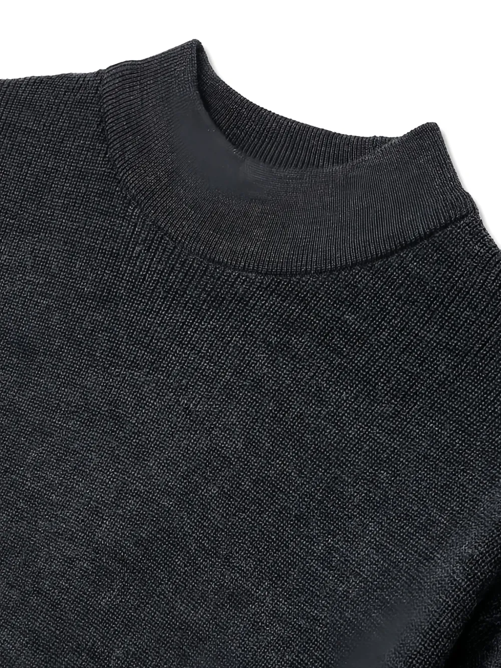 Man On The Boon. Mock-neck Sweater In Green