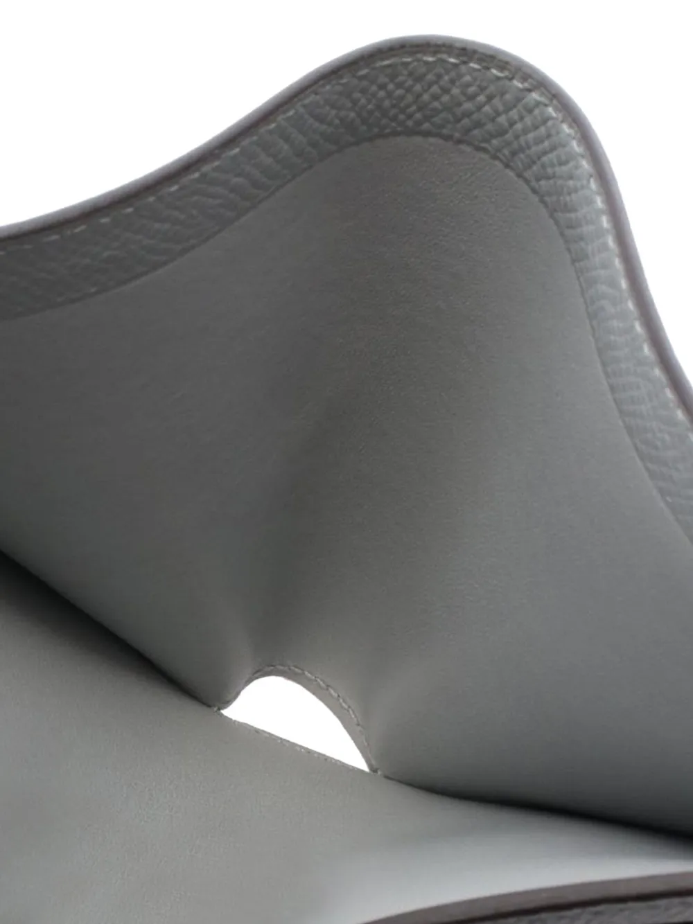 HERMES Pre-owned 2025 Epsom Bearn Compact Wallet Small Wallets In Blue