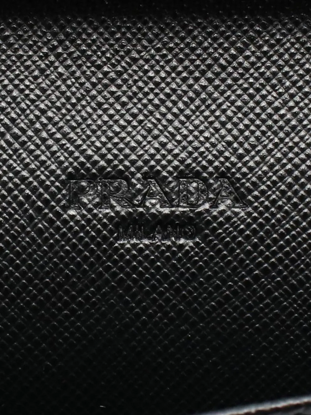 PRADA Pre-owned 2010-2025 Saffiano 1 Wallet Long Wallets In Black