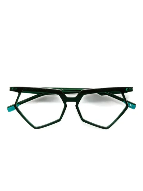 J Plus Rolya 15 geometric-frame glasses