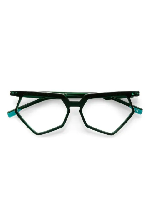 J Plus Rolya 15 geometric-frame glasses