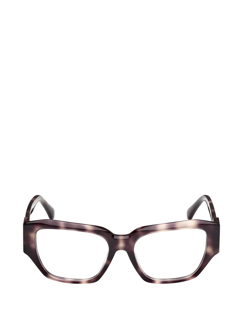 Max Mara Eyewear geometric-frame glasses Bruin