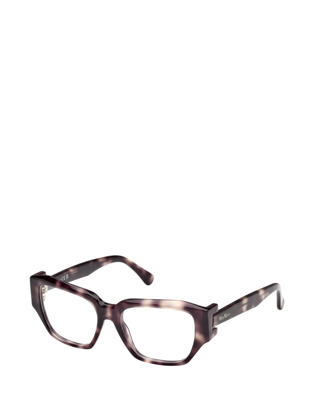 Max Mara Eyewear geometric-frame glasses Bruin