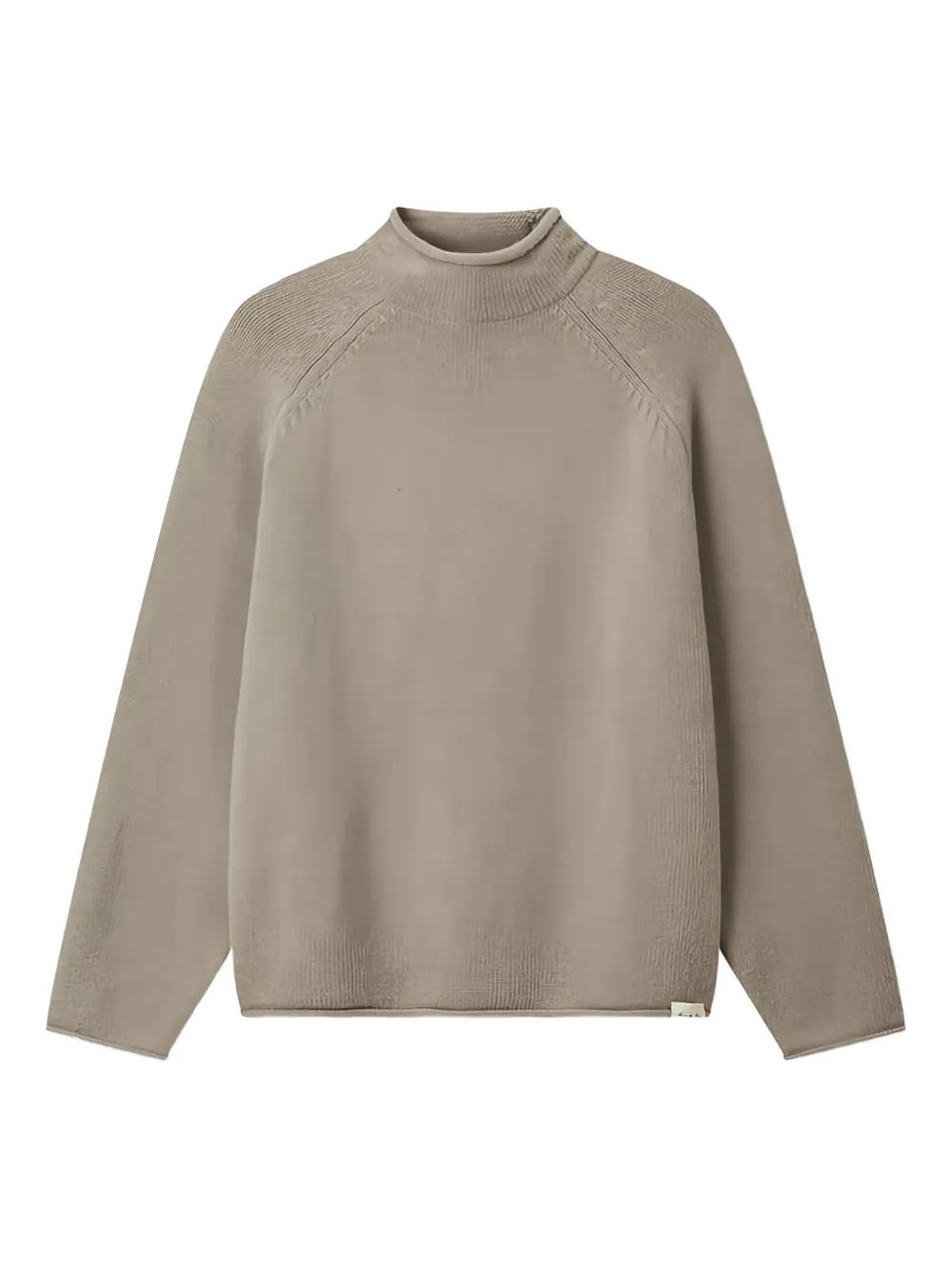 Man On The Boon. Roll-neck Sweater In Brown