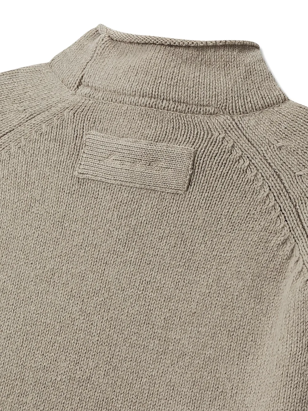 Man On The Boon. Roll-neck Sweater In Brown