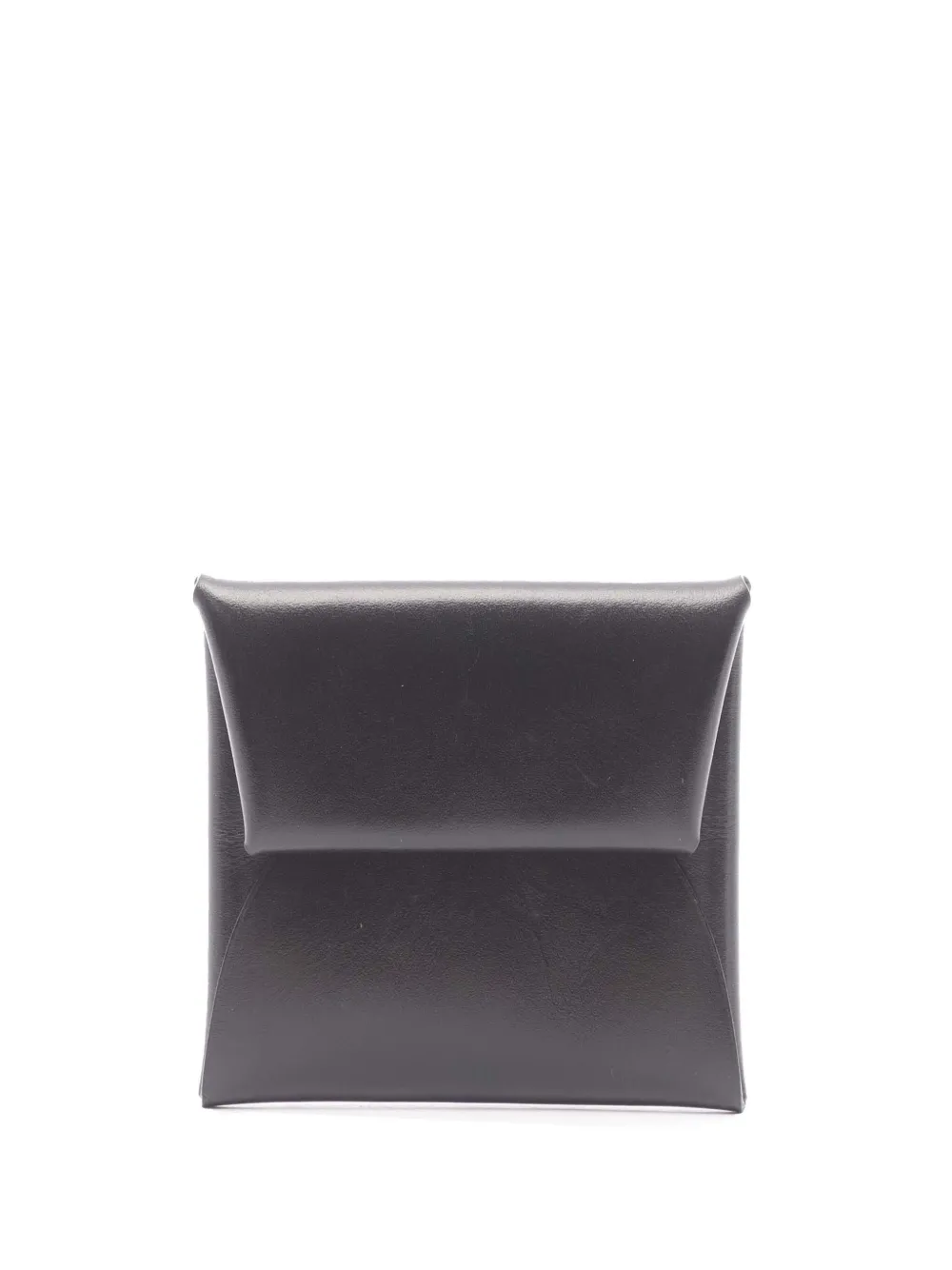 Hermès Pre-Owned 2023 Calfskin Bastia Purse coin pouch | Black | Image 1