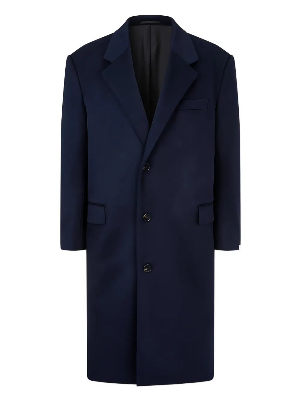 Man On The Boon. buttoned coat | azul | Image 1