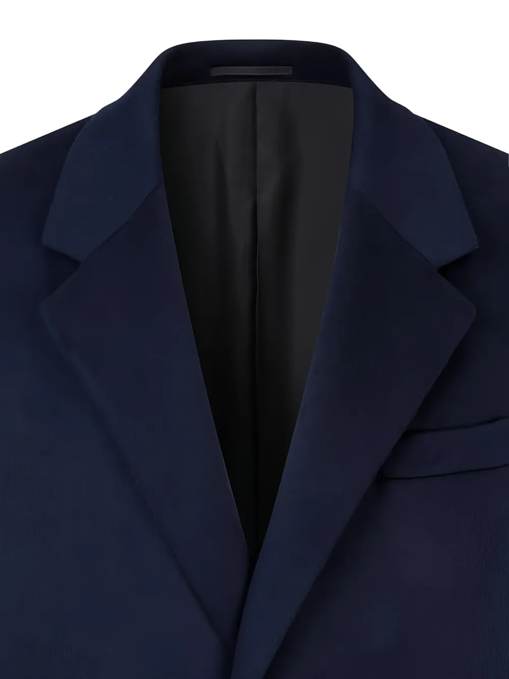 Man On The Boon. Buttoned Coat In Blue