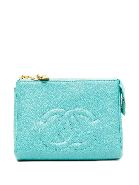 CHANEL Pre-Owned  1997-1999 interlocking-CC pouch