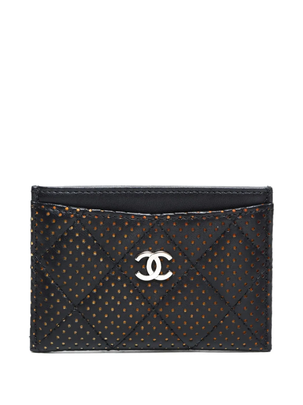 CHANEL Pre-Owned 2006-2008 ココマーク カードケース - ブラック