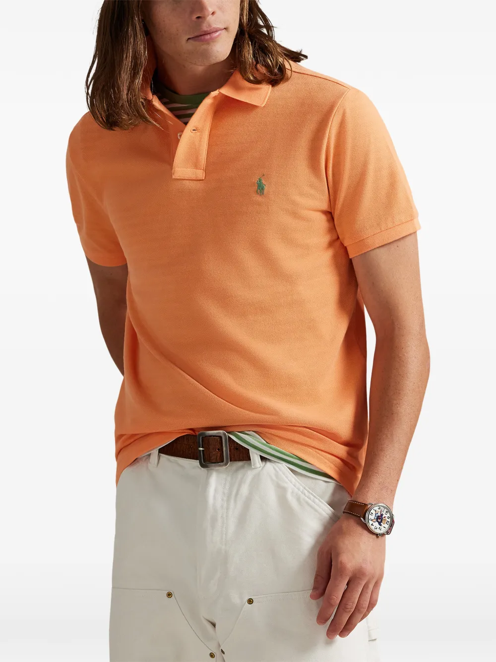 Polo Ralph Lauren Poloshirt met logo Oranje