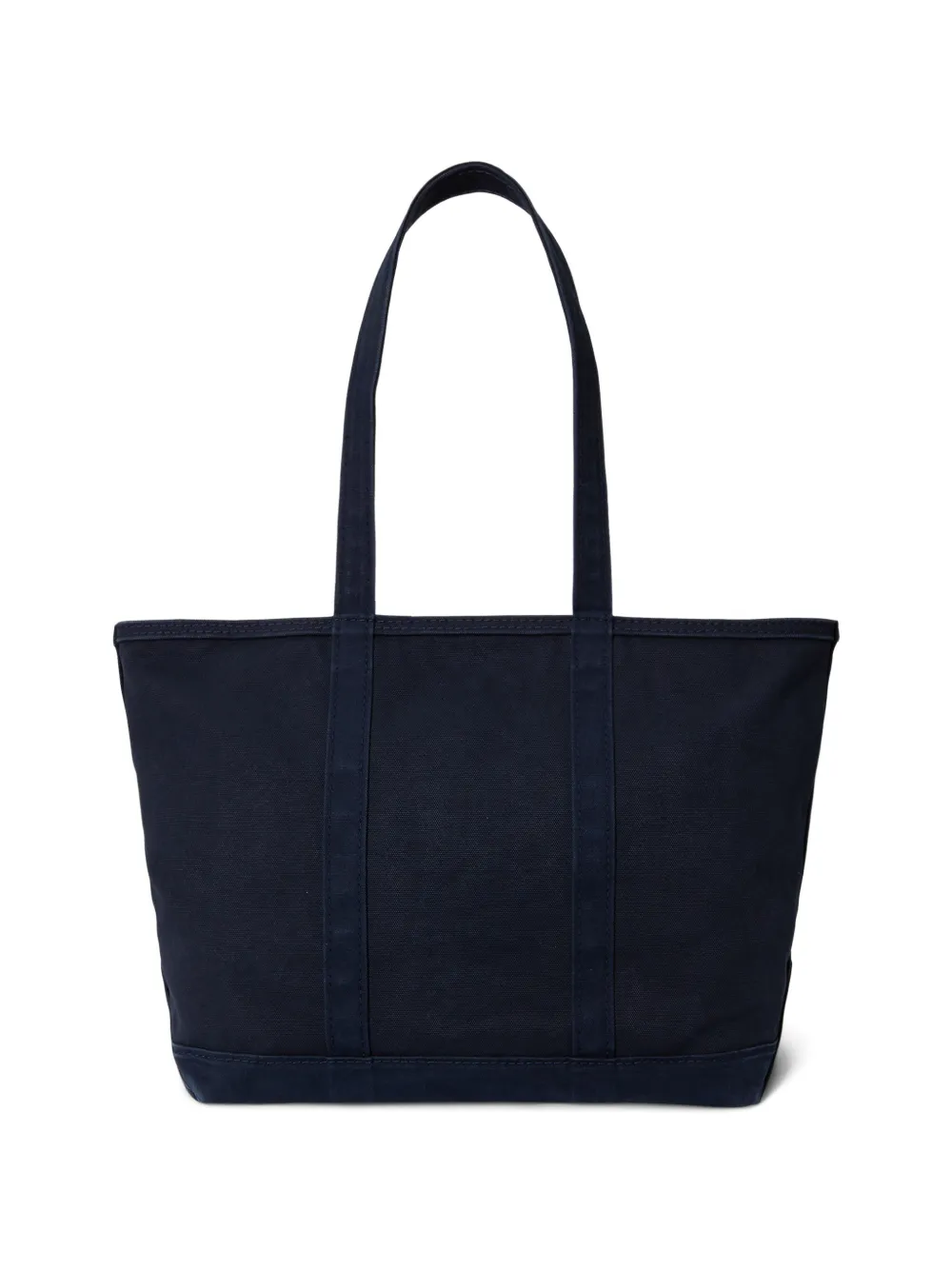 Polo Ralph Lauren Medium shopper met logoband Blauw
